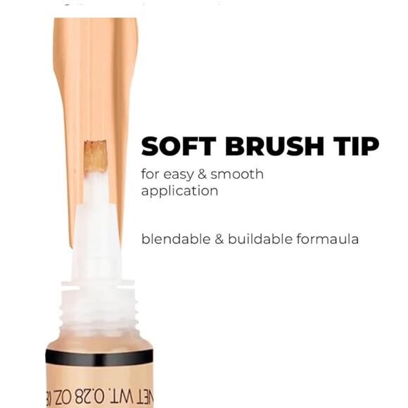 NEW L.A. Girls Pro Conceal High-Definition CONCEALER Creamy Beige GC973 Tube - Picture 4 of 12